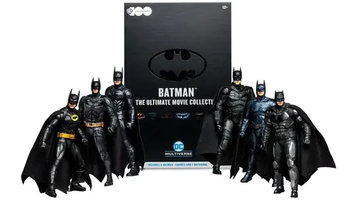 麦弗拉恩蝙蝠侠电影收藏套装展示