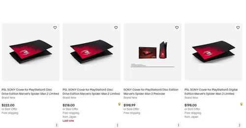 漫威蜘蛛侠2游戏主机封面已被秒啥，线上炒卖价格飙升