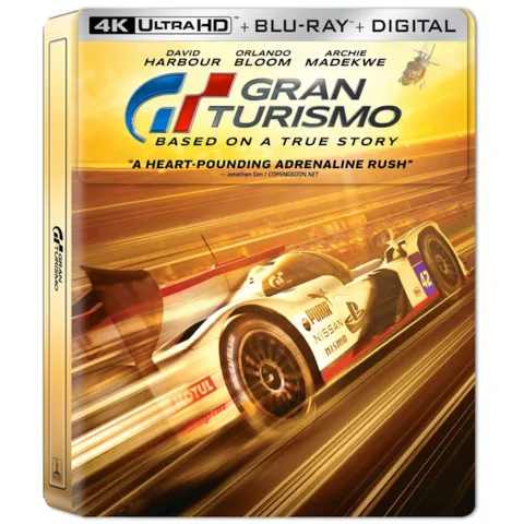 BestBuy独家4K钢铁封面版《GranTurismo》电影全新发行—高清收藏版