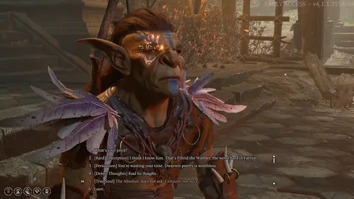 博德之门3游戏截图，描述主角使用“真实灵魂”机制