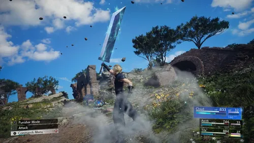 《最终幻想VII 始源再生》游戏实机截图