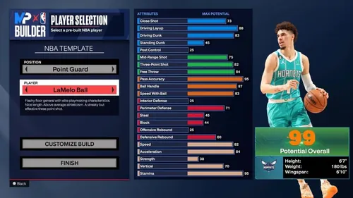 NBA 2K24游戏截图，展现炫酷的游戏界面和角色造型