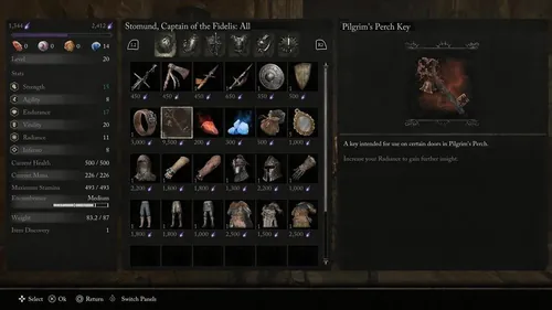 《诸神的坠落：探寻朝圣者栖木钥匙的使用方法与位置》