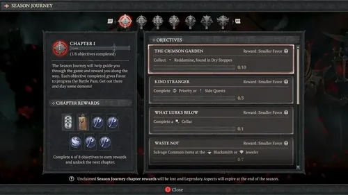 暗黑破坏神4第2季：全部赛季奖励与任务指南——暗黑破坏神4赛季2完整攻略