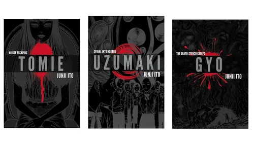 Junji Ito恐怖漫画作品集封面