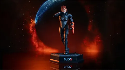 Mass Effect 指挥官谢帕德雕像