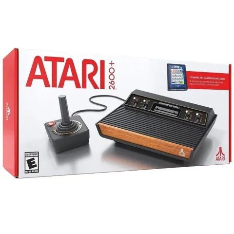 Atari 2600+游戏机正面图片