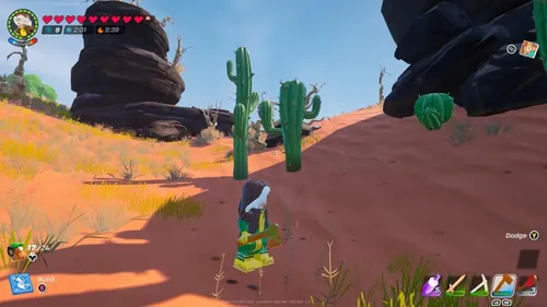 乐高堡垒之夜中的Flexwood资源示意图