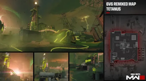 使命召唤：现代战争3虚拟事件加入未来科幻版本的铁锈、采石场和废品场