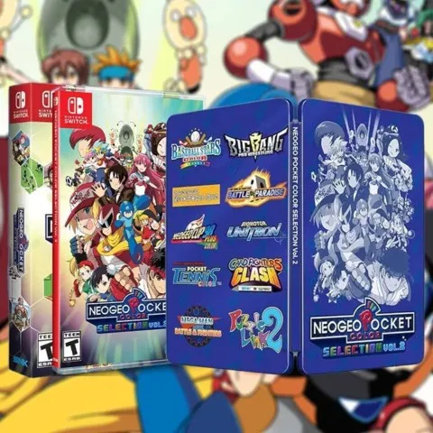 Neo Geo Pocket Color 选择系列第2弹钢盒包装