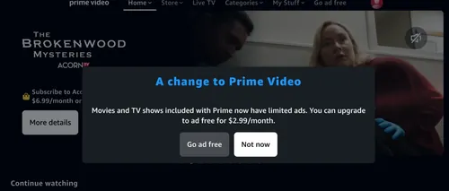 Prime Video界面截图