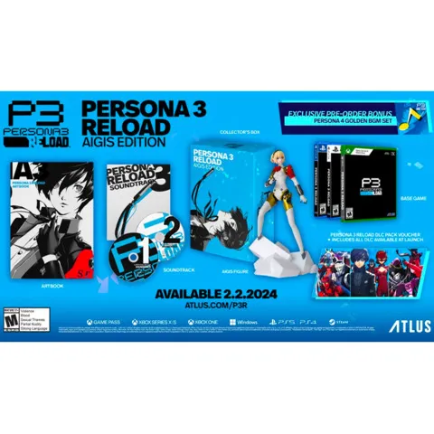 女神异闻录3 重制版预购宣传海报