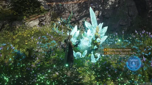 《最终幻想7 重制版》游戏截图，展示角色和战斗场景