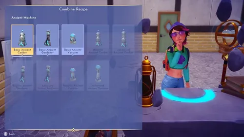 迪士尼梦想光芒谷古代机械示意图