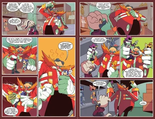 刺猬索尼克动画形象