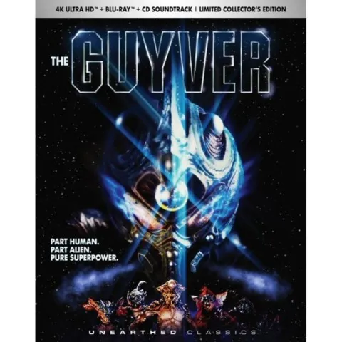 The Guyver 4K UHD蓝光封面