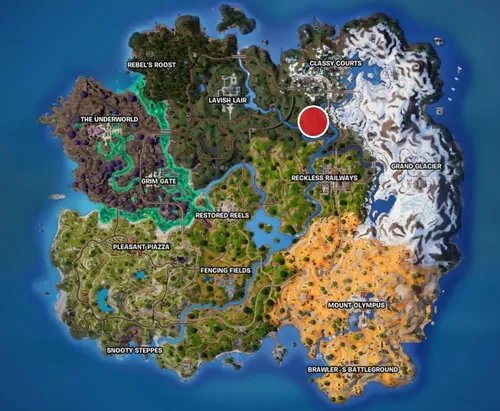 Fortnite 游戏截图，展示快照任务界面