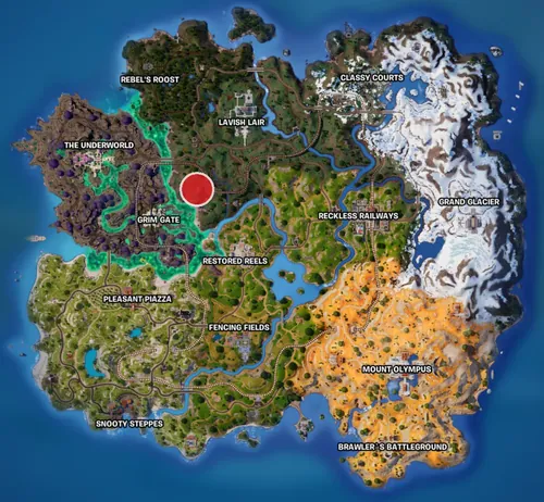 堡垒之夜风车下的迷人景色及StyX区域攻略指南