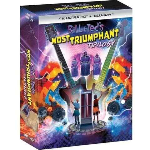 比尔与泰德三部曲封面图片