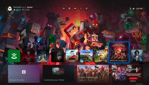 Xbox最新固件更新界面示意图