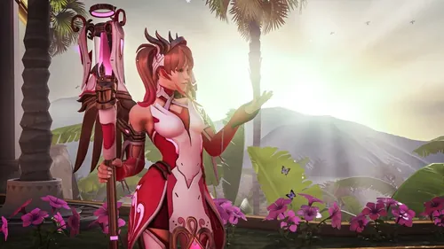 守望先锋2粉红天使皮肤图片