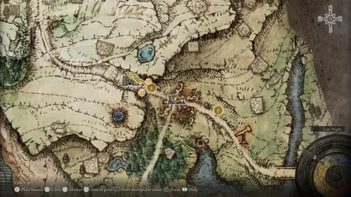 《EldenRing地图位置指南：寻找到你的第一个地图碎片攻略》