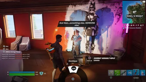 A贵悄然出现在堡垒之夜，暗示下一季可能的内容