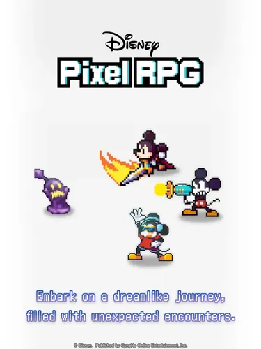 迪士尼新游戏《Disney Pixel RPG》游戏展示图
