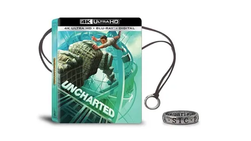 《神秘海域》真人版电影Blu-ray封面