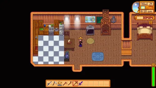 星露谷物语游戏截图，玩家家园