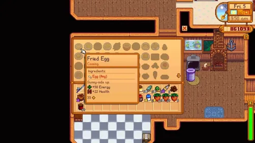 星露谷物语美食