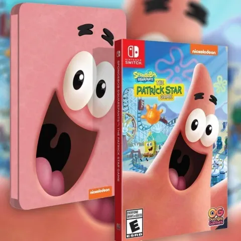 海绵宝宝：帕特里克星人的电子游戏封面