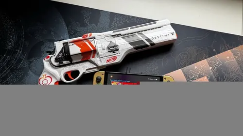 命运2 ACE OF SPADES Nerf 玩具枪，细节展示