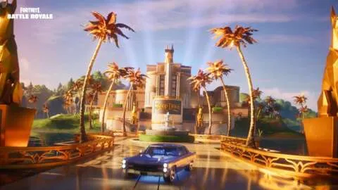 《堡垒之夜》艾米恩迷彩机枪截图