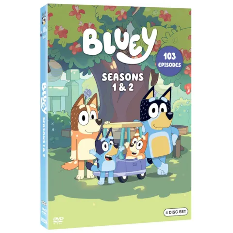 Bluey动画系列海报