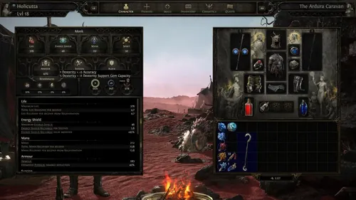 《流放之路2》蒙克职业技能演示