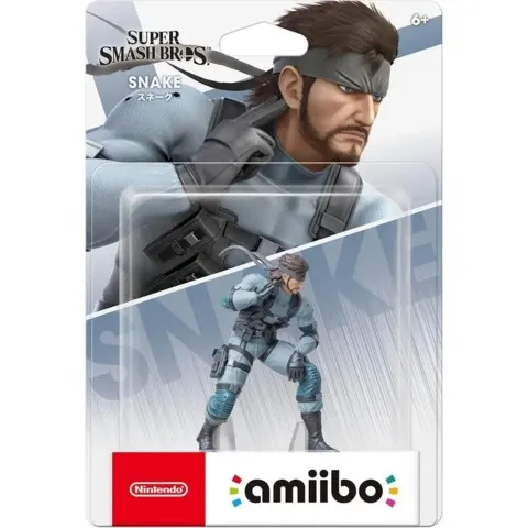Metal Gear Solid Snake Amiibo 公仔