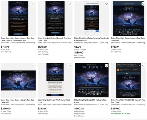 《艾尔登法环》夜幕审判测试海报