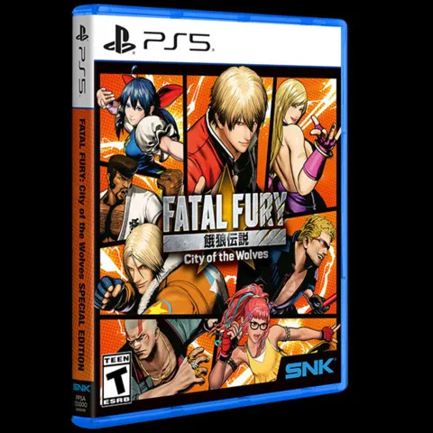 《格斗之夜：狼城特别版》游戏封面