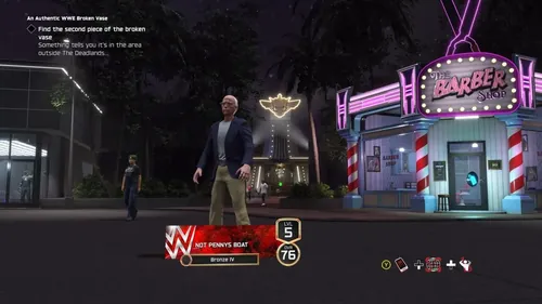 《WWE 2K25》岛屿模式界面截图