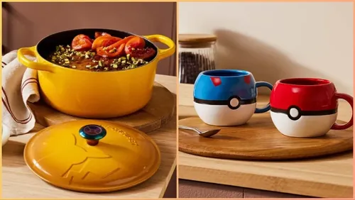 Pokemon x Le Creuset 限量系列产品展示