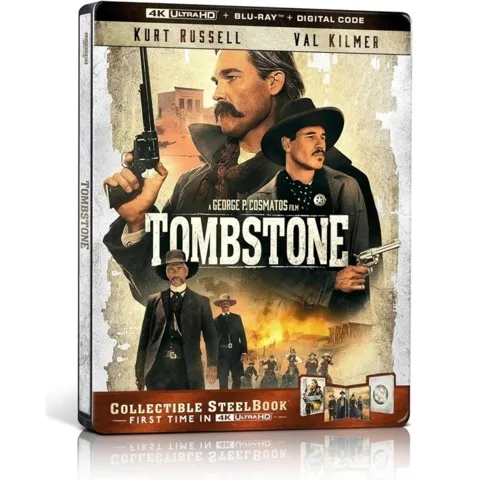 电影《墓碑镇》4K 蓝光钢盒包装