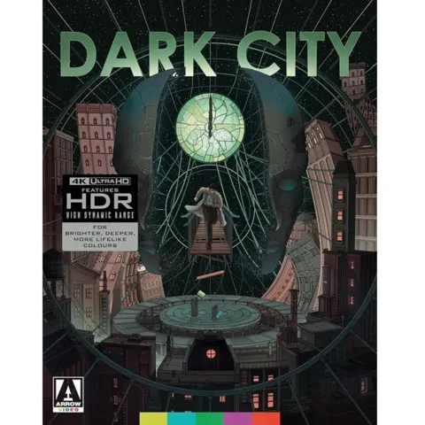 DarkCity4K蓝光：经典科幻电影《黑暗城》启发《黑客帝国》即将发售