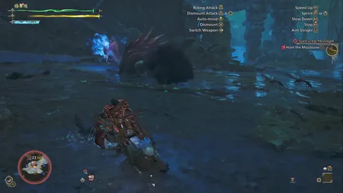 怪物猎人野外：水蜻蜓位置示意图