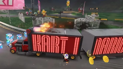 任天堂Switch 2新作《马里奥赛车世界》宣传图片