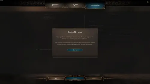 《博德之门3》很新版本界面