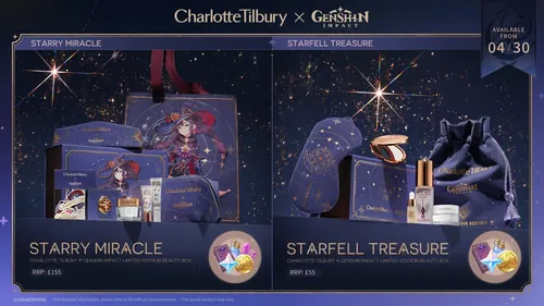 原神与CharlotteTilbury合作精彩再现角色魅力【原神联名】