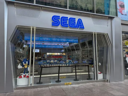 SEGA实体店外观