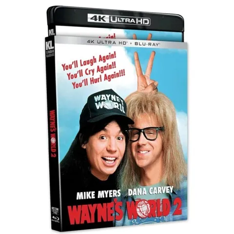 《韦恩的世界2》4K蓝光包装图
