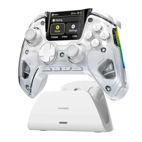 亚马逊热卖无线游戏手柄，内置屏幕享受20%优惠|最佳无线游戏控制器推荐